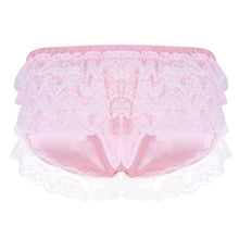 Lade das Bild in den Galerie-Viewer, „Sissy Sunny“ gerüschtes Satinhöschen