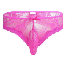 Charger l'image dans la galerie, Culotte ouverte en dentelle "Sissy Maria"