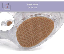 Load image into Gallery viewer, Transparent Open Toe Tranny Sandals