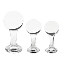 Load image into Gallery viewer, Ball and Stem Glass Butt Plug