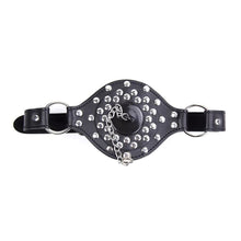 Load image into Gallery viewer, Removable Mouth Stopper Leather Gag BDSM