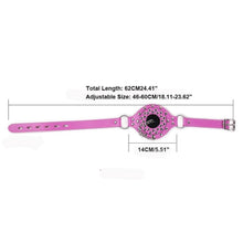 Load image into Gallery viewer, Removable Mouth Stopper Leather Gag BDSM