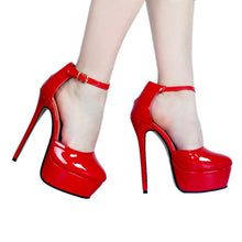 Load image into Gallery viewer, Slutty Red Sissy Pumps