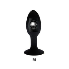 Load image into Gallery viewer, Silicone Butt Plug With Internal Metal Ball