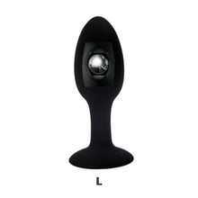 Load image into Gallery viewer, Silicone Butt Plug With Internal Metal Ball