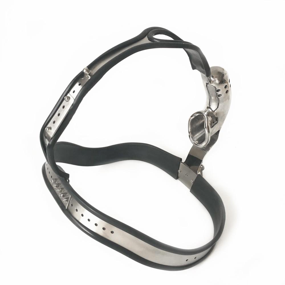 Stainless Steel Chastity Belt w/ Anal plug sissyloving Stainless Steel Chastity Belt w/ Anal plug sissyloving
