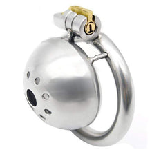 Load image into Gallery viewer, Reagan Male Chastity Device with Urethral Tube 0.98 inch long
