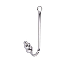 Load image into Gallery viewer, Stainless Steel Beaded Anal Hook 9.07 to 9.84 Inches Long