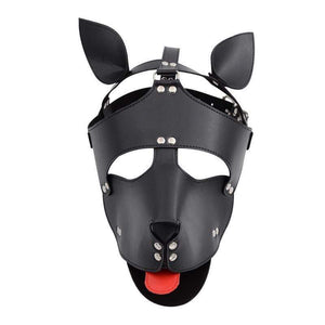 Pet Bondage Dog Muzzle Mask