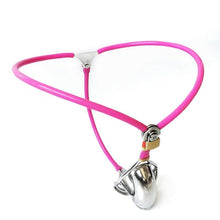 Load image into Gallery viewer, Adjustable Stainless Steel Chastity Belt