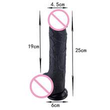 Lade das Bild in den Galerie-Viewer, G-Punkt-stimulierender 9-Zoll-Dildo mit Saugnapf BDSM