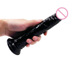 Lade das Bild in den Galerie-Viewer, Langer, dünner Dildo mit Saugnapf