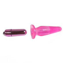 Load image into Gallery viewer, Finger G-Spot Silicone Vibrating Butt Plug