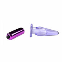 Load image into Gallery viewer, Finger G-Spot Silicone Vibrating Butt Plug