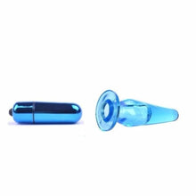 Load image into Gallery viewer, Finger G-Spot Silicone Vibrating Butt Plug