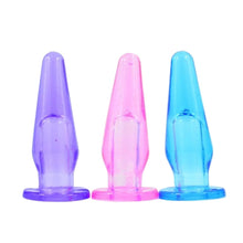 Load image into Gallery viewer, Finger G-Spot Silicone Vibrating Butt Plug