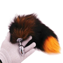 Load image into Gallery viewer, Stylish Brown Cat Tail Butt Plug BDSM