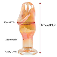 Load image into Gallery viewer, Cute Penis-Like Glass Dildo