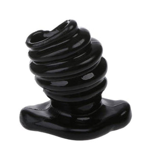 Rippled Tunnel Butt Plug 3.66 Inches Long BDSM