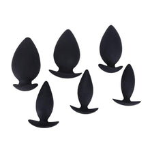 Load image into Gallery viewer, Convex-Shaped Silicone Butt Plug