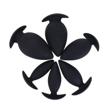 Load image into Gallery viewer, Convex-Shaped Silicone Butt Plug