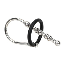 Charger l'image dans la galerie, Bouchon de sperme perlé avec anneau en silicone BDSM