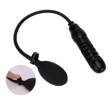 Lade das Bild in den Galerie-Viewer, Aufblasbarer Dildo mit schwarzem Lustgerät