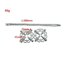 Charger l'image dans la galerie, Menottes pour tétons à motif floral BDSM