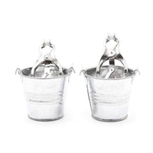 Load image into Gallery viewer, BDSM Colored Bucket Butterfly Nipple Clamps