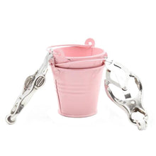 Load image into Gallery viewer, BDSM Colored Bucket Butterfly Nipple Clamps
