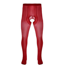 Load image into Gallery viewer, Crotchless Silky Pantyhose
