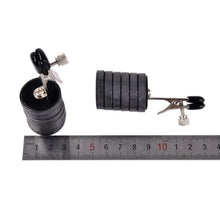 Load image into Gallery viewer, BDSM Magnetic Discs Weigthed Nipple Clamps