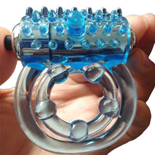 Load image into Gallery viewer, Intimacy-Enhancing Vibrating Cock and Ball Ring BDSM