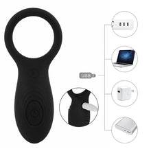 Load image into Gallery viewer, Delay Trainer Remote Vibrating Cock Ring BDSM