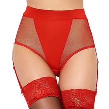 Load image into Gallery viewer, "Sissy Amanda" Mesh Garter Belt