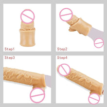 Load image into Gallery viewer, Bigger Is Better Realistic Penis Sleeve BDSM
