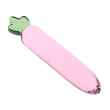 Load image into Gallery viewer, 6 Inch Pink Carrot Crystal Dildo