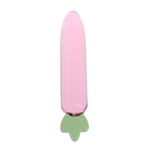 Load image into Gallery viewer, 6 Inch Pink Carrot Crystal Dildo

