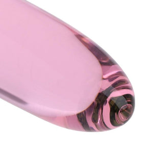 6 Inch Pink Carrot Crystal Dildo
