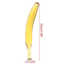 Load image into Gallery viewer, Yellow Banana Crystal Cute Dildo