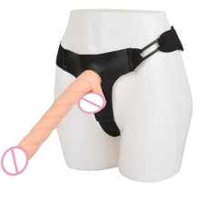 Lade das Bild in den Galerie-Viewer, Sinnlich aufspießender 11-Zoll-Umschnalldildo für BDSM