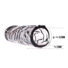 Load image into Gallery viewer, Reusable Crystallized Silicone Penis Extenders BDSM