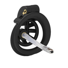 Load image into Gallery viewer, Inverted Chastity Cage Positive Negative with Catheter