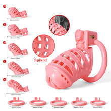Load image into Gallery viewer, Sissy Pink Spiked 3D Printing Pussy Vaginal