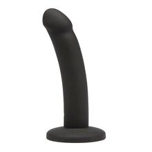 Load image into Gallery viewer, Smooth 6 Inch Black Dildo With Suction Cup BDSM