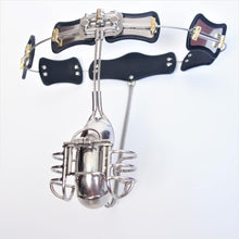 Load image into Gallery viewer, Stainless Steel Male Chastity Belt