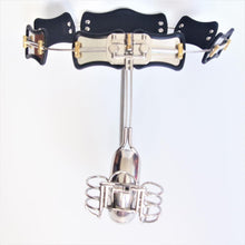 Load image into Gallery viewer, Stainless Steel Male Chastity Belt