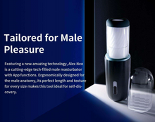 Load image into Gallery viewer, Svakom Alex Neo Interactive Powerful Thrusting Masturbator App Controlled