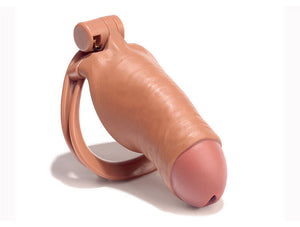 V3.0 Men's Simulated Penis Chastity Cage