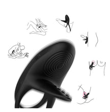 Lade das Bild in den Galerie-Viewer, Vibrierender Penisring mit Fernbedienung